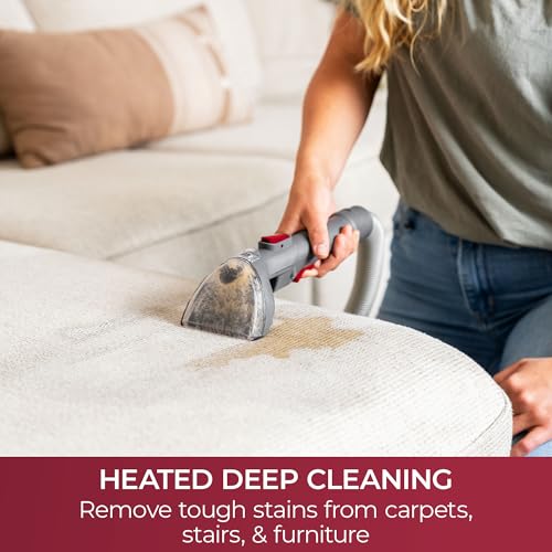 Kenmore KW1050 SpotLite™ Go Portable Heated Carpet & Upholstery Spot Cleaner, 16Kpa Power Suction with Versatile Tools for Pets, Area Rugs and Couches - Image 2