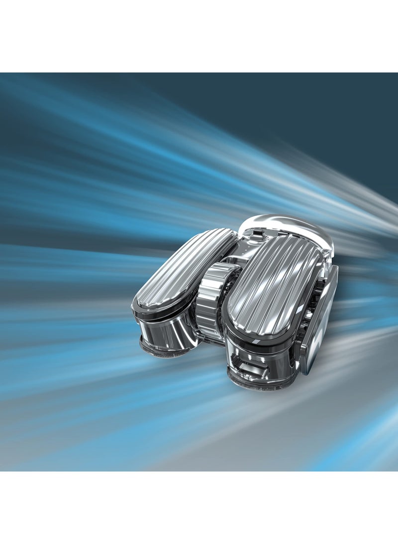 Zikra Wireless Bluetooth Dual Mode Mouse, 2.4G Ergonomic Optical Mouse for Computer, PC, Laptop etc, 800/1200/1600/2000/2400 DPI, Multiple Lighting Effects, Long-Lasting Battery Life (Silver) - Image 5