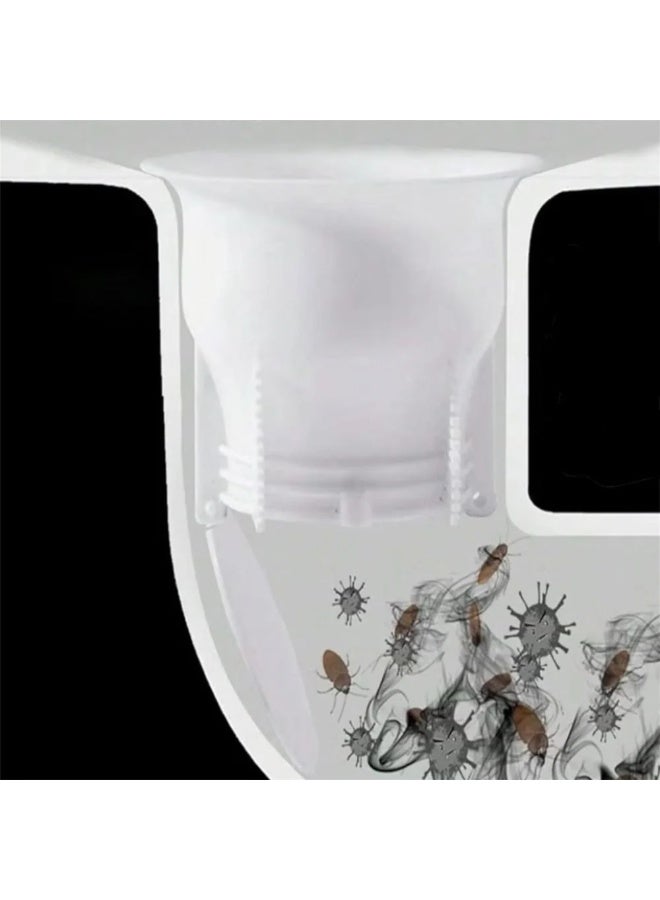 غطاء رداد كرسي عربي عالمي بفتحة مانعة للروائح – رداد غطاء مرحاض أرضي بتصميم صحي ومظهر أنيق - Image 3