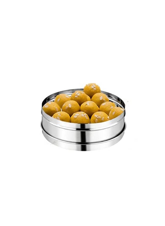 Vinod Stainless Steel Puri Dabba, Food Storage Container, Airtight Container - Capacity 2500 ml, Smokey Grey, Large (VINODPURID2500ML) - Image 1