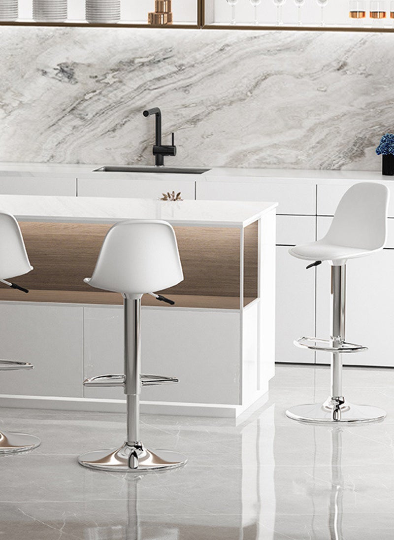 شاربدو بسيطة الفولاذ المقاوم للصدأ المنزلية مسند القدمين ، مسند الظهر ارتفاع قابل للتعديل الدوارة - Image 3