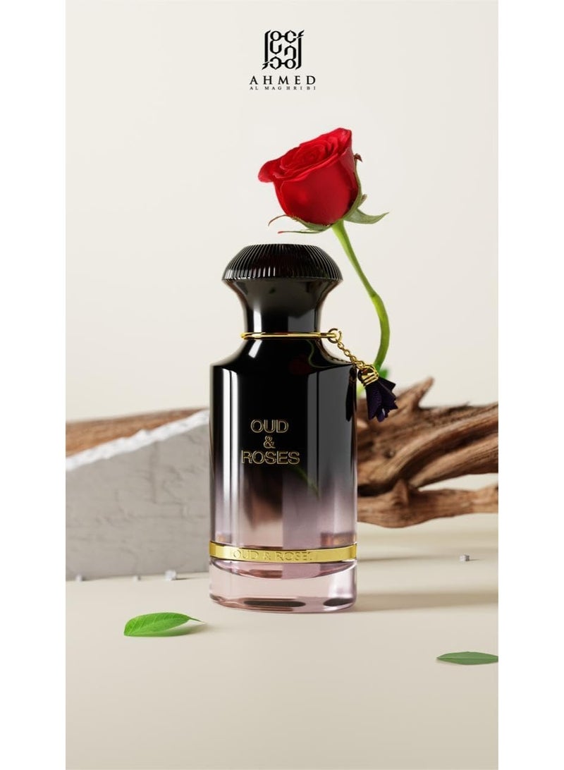 Ahmed Al Maghribi Perfume Oud & Roses - Image 3