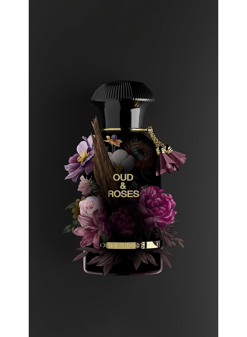 Ahmed Al Maghribi Perfume Oud & Roses - Image 4