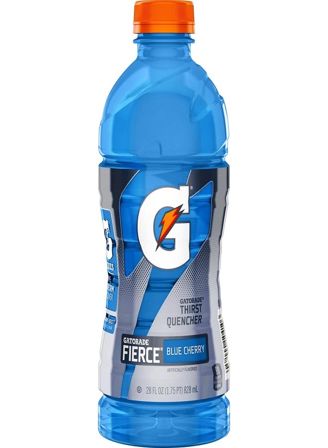Gatorade Fierce Blue Cherry Thirst Quencher, 28 Fl Oz Bottle - Image 1