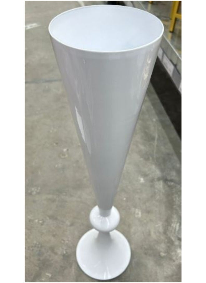 Gulf Flowers Metal Vase  Sleek and modern metal design, perfect for contemporary settings 