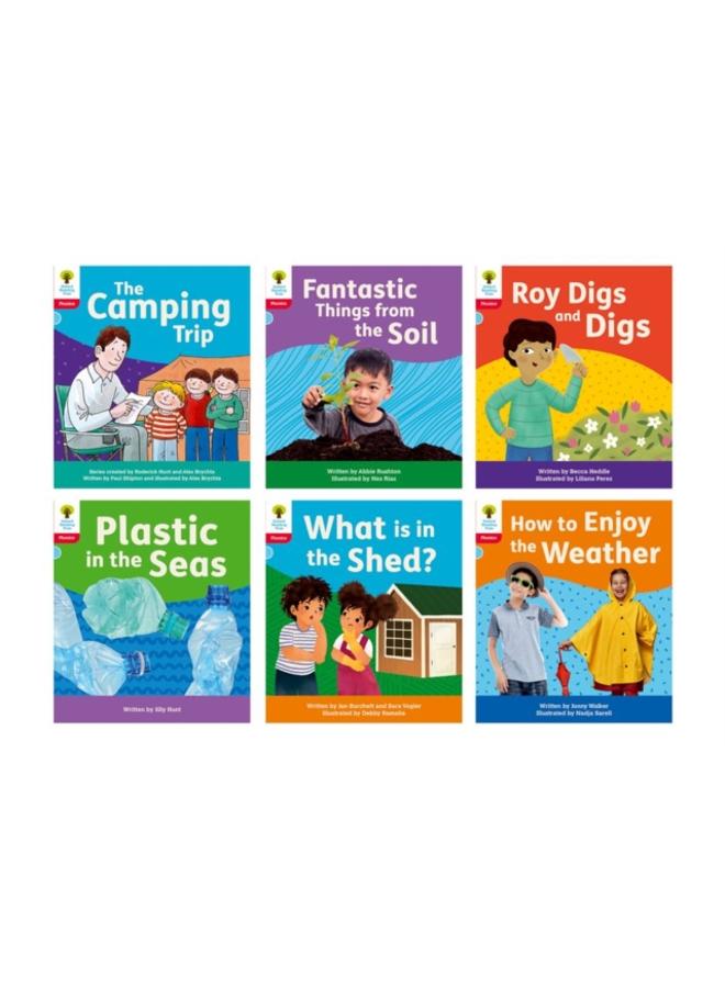 Oxford Reading Tree: Floppy's Phonics Decoding Practice: Oxford Level 4: Mixed Pack of 6 