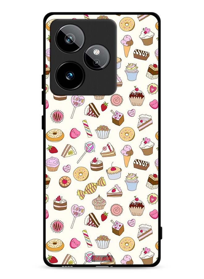 Tolwak Realme GT 7T 5G Protective Case Cover Pattern Of Favorite Items