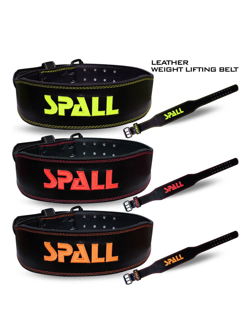 Spall Weight Lifting Belt For Gym Fitness Weight Lifting Gym Home Body Waist Strength Training Exercise Power Building Pull Up - Image 3