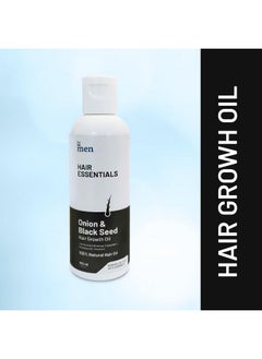 Formen Onion & Black Seed Hair Growth Oil | Reduces Hair Fall & Dandruff, Promotes Hair Growth | 100% Natural 22 Herbal Extracts | For Men And Women - 100 Ml  - Image 2