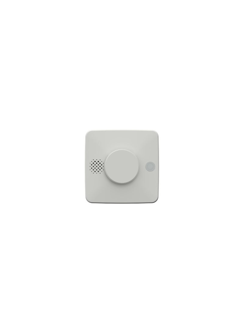 كاشف الدخان Heatit Z-Smoke - جهاز إنذار دخان ذكي بتقنية Z-Wave، متعدد الحساسات (دخان + حرارة + درجة حرارة)، حساس كهروضوئي، تنبيهات لاسلكية، بطارية احتياطية، معتمد وفقًا لمعيار EN14604 - Image 2