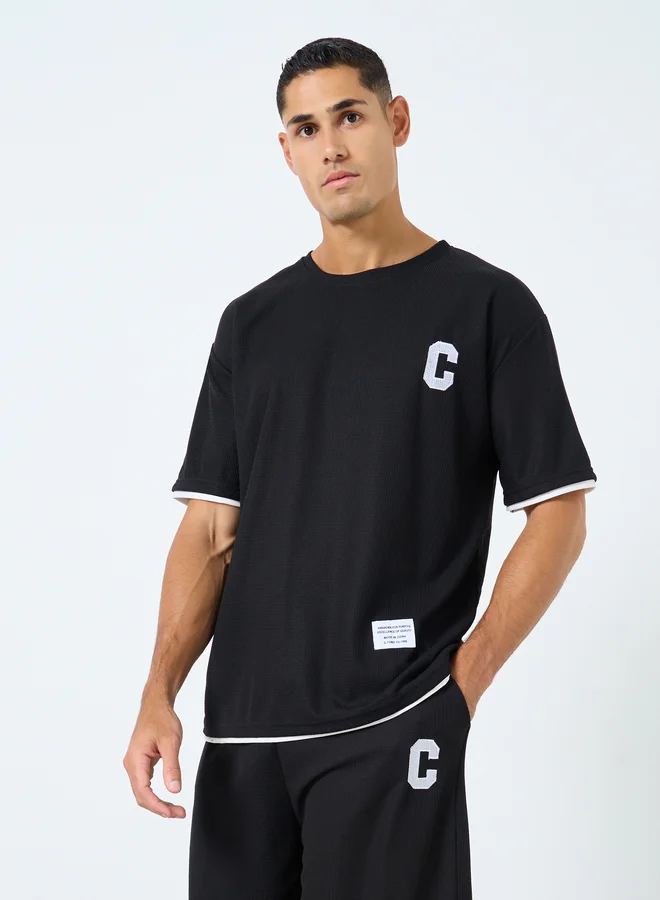 Styli Styli Men Oversized Short Sleeve T-Shirt and Shorts Co-Ords