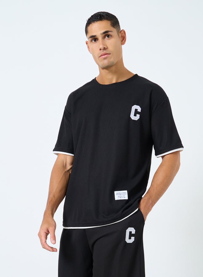 Styli Men Oversized Short Sleeve T-Shirt and Shorts Co-Ords - Image 2