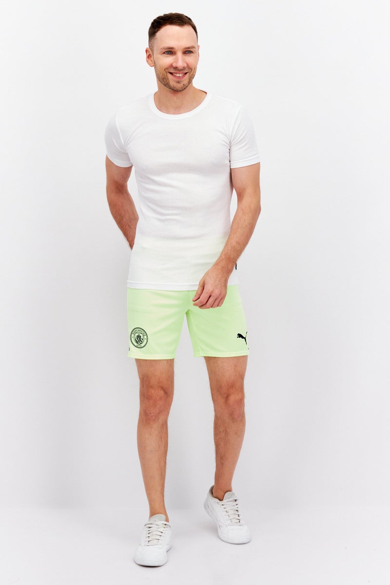 PUMA Men Sportswear Fit Drawstring Training Shorts, Lime Green - Image 3