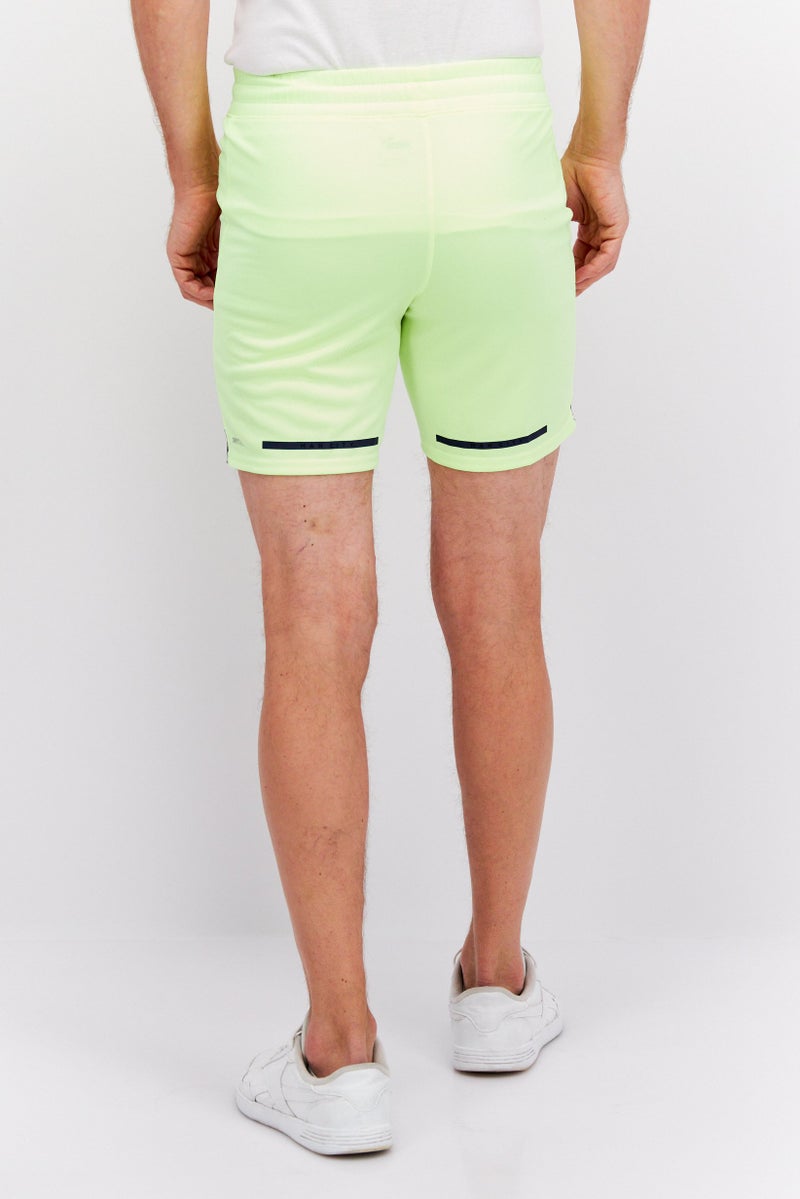 PUMA Men Sportswear Fit Drawstring Training Shorts, Lime Green - Image 2