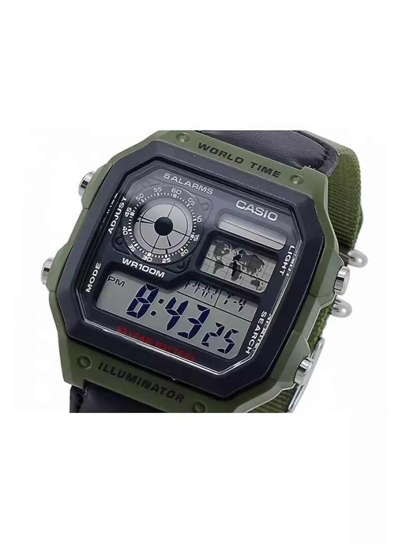 Casio Digital Watch: AE-1200WH Men - Image 4