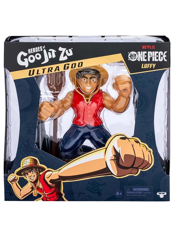 GOO JIT ZU Heroes of Goo Jit Zu Ultra Goo One Piece Luffy Figure (17.78 cm) - Image 1