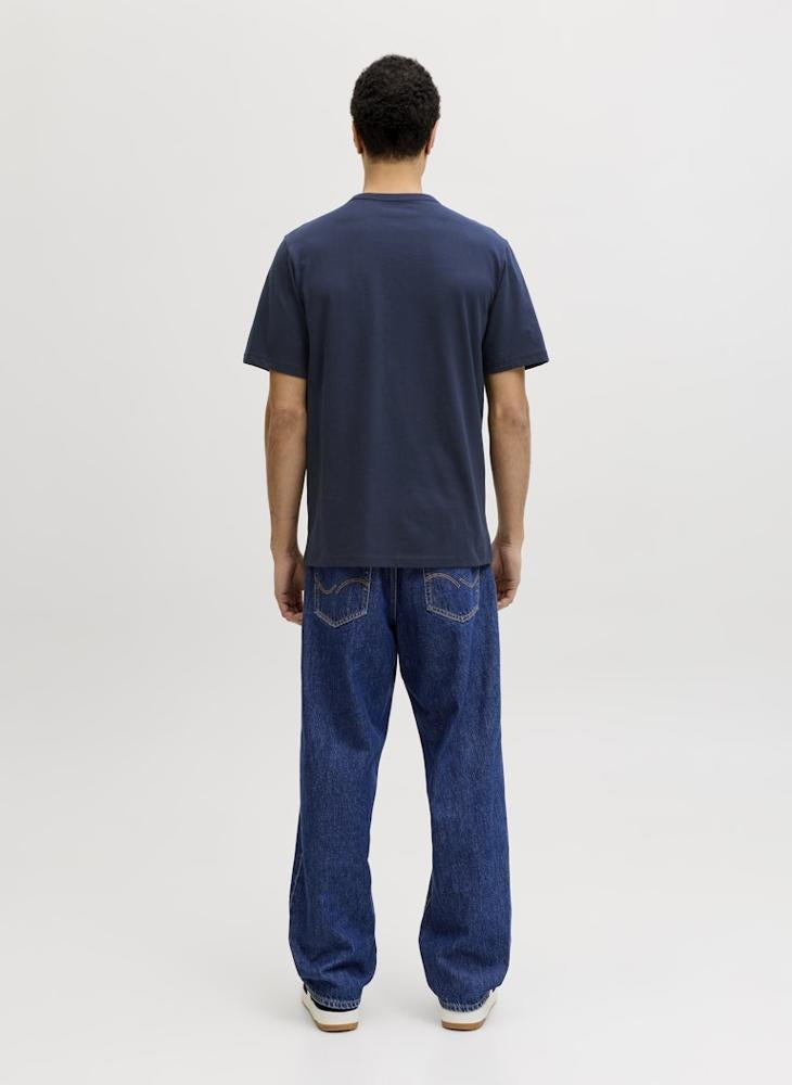 JACK & JONES Logo Crew Neck Regular Fit T-shirt - Image 2