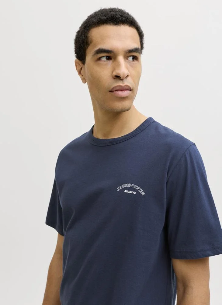 Logo Crew Neck Regular Fit T-shirt
