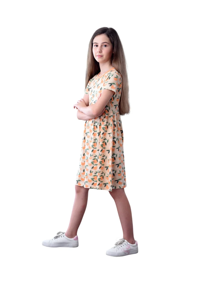 فكتور اند جين MULTIPACK -GIRLS CASUAL PRINTED DRESS (2 PC)