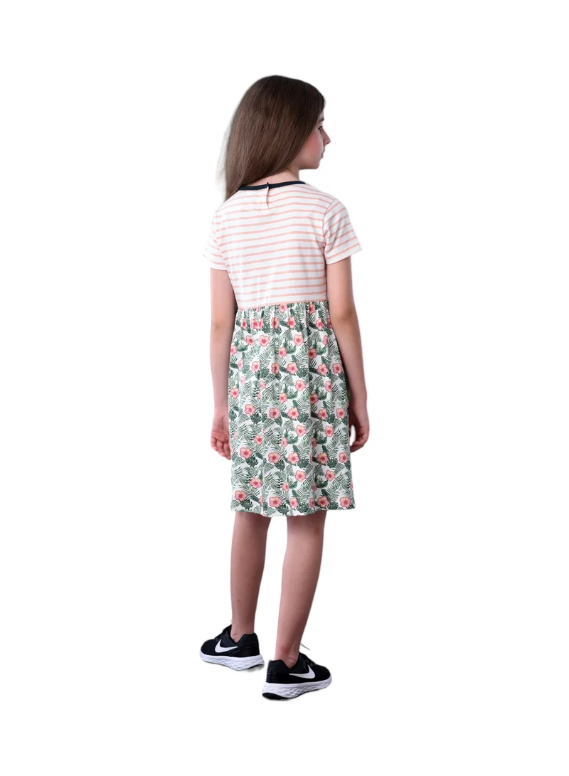 victor and jane Printed Jersey Dress
