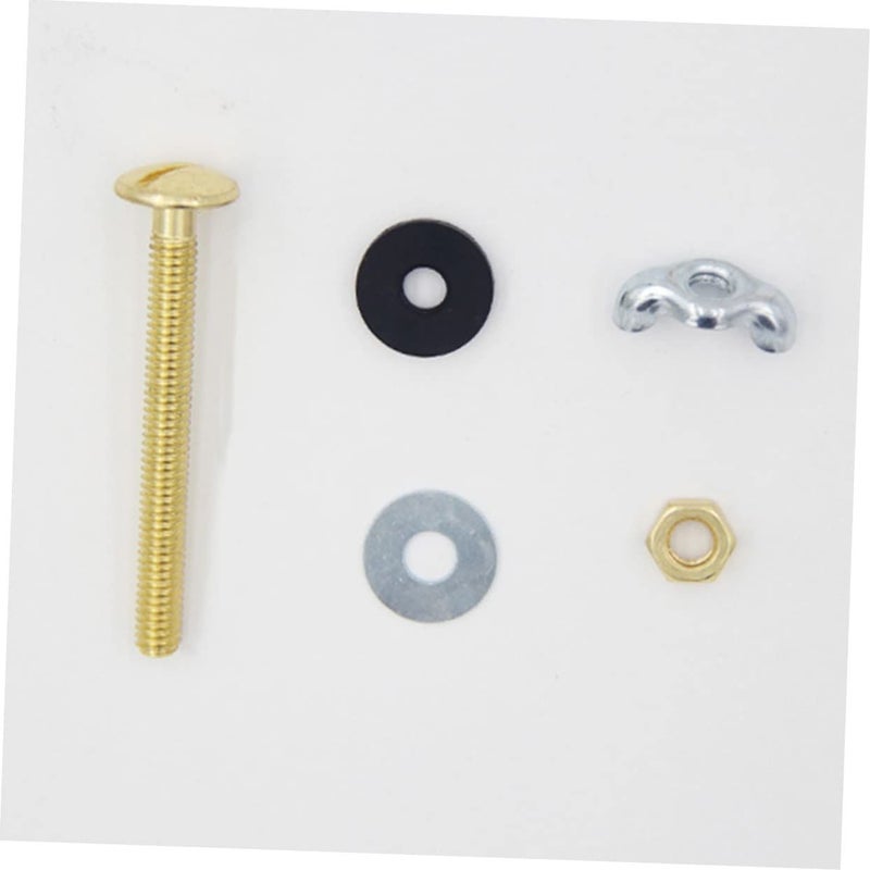 Durable Toilet Tank Bolts 2Pcs With Heavy Duty Washers For Leak Prevention - Image 3
