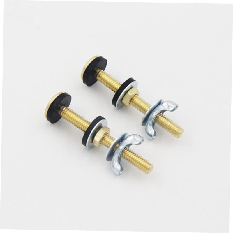Durable Toilet Tank Bolts 2Pcs With Heavy Duty Washers For Leak Prevention - Image 4