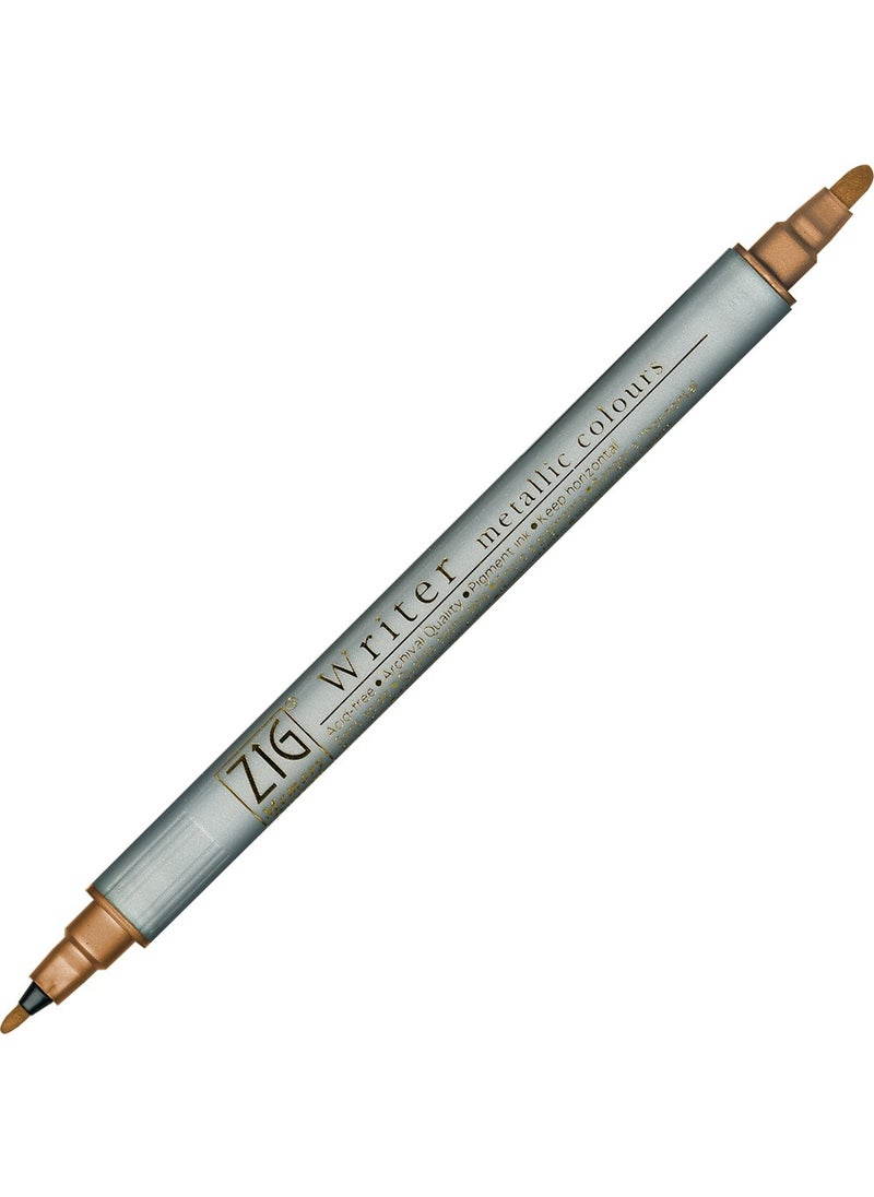Zig Invitation Pen Metallic MS-8000 123 Copper 