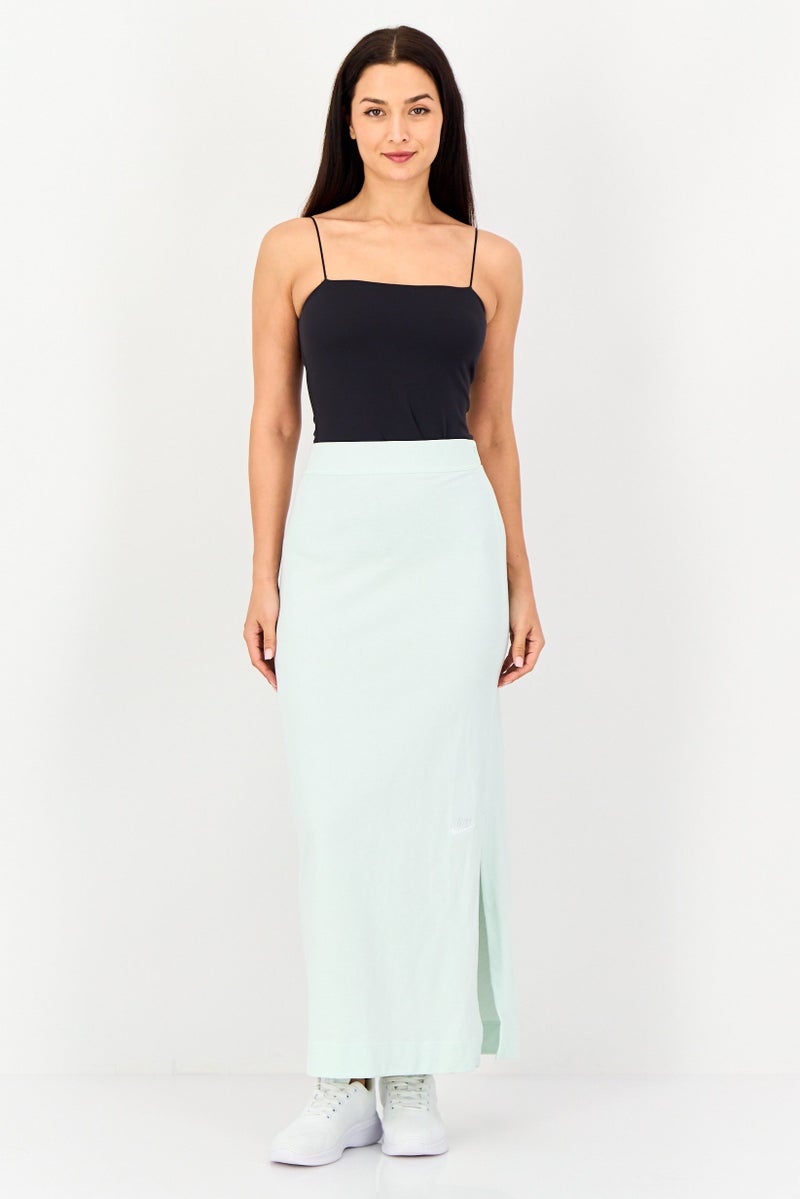 Nike Women Standard Fit Outdoor Maxi Skirt, Mint Green - Image 3