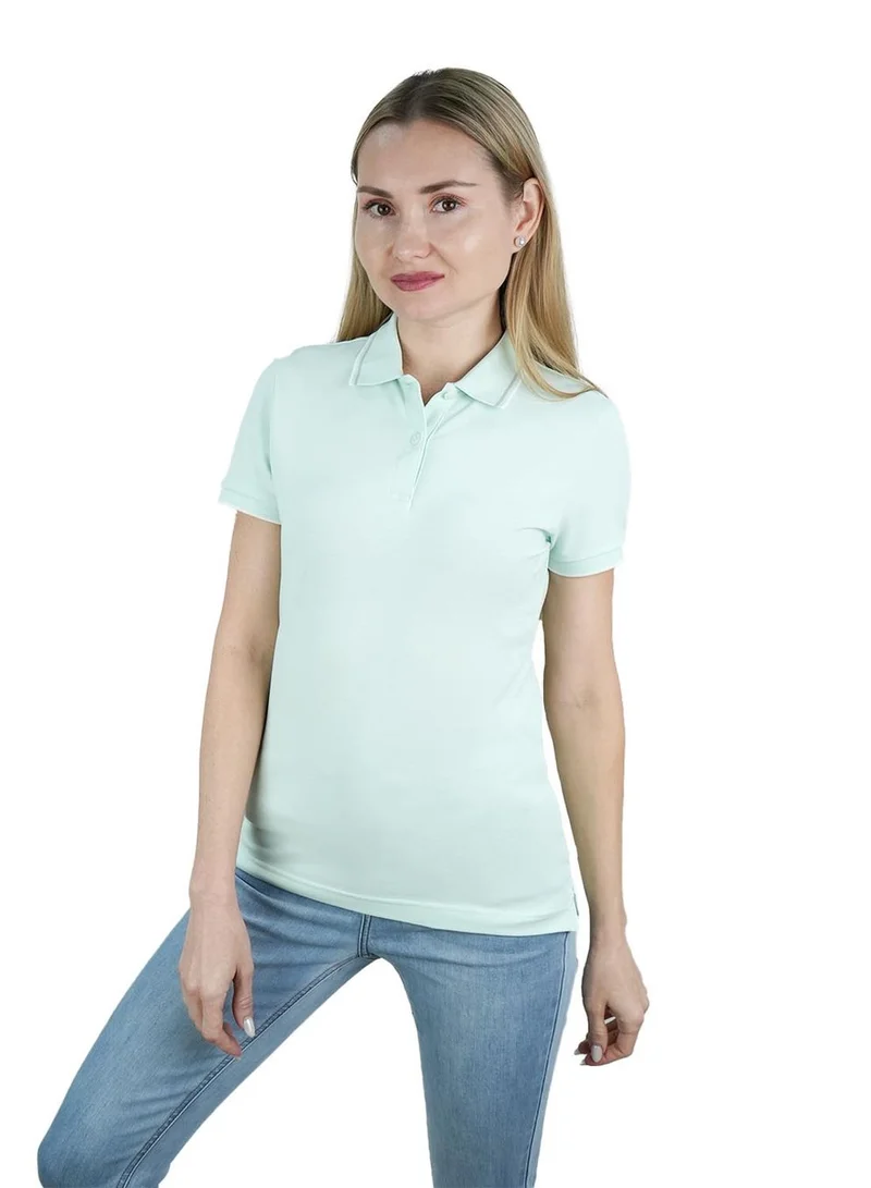 جيوردانو بولو قطن ليكرا نسائي بقصة ضيقة سادة