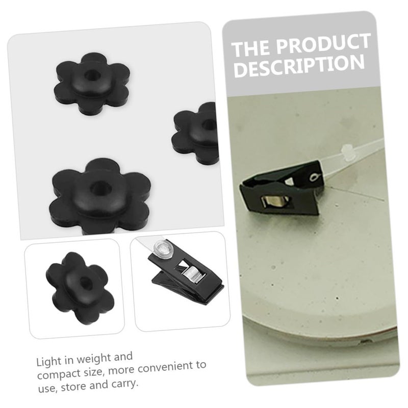 20 Pcs Garden Flag Clips And Windproof Rubber Stops For Yard Banner Fixing Clamps Anti Wind Protection For Outdoor Flagpoles - Image 5