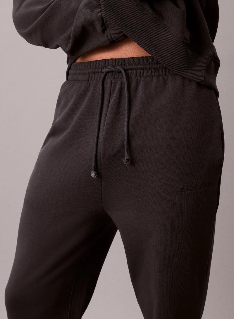 CALVIN KLEIN Cotton Terry Blend Lounge Joggers - Image 5