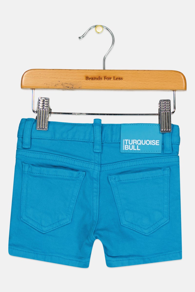 DSQUARED2 Toddlers Boy Brand Logo Denim Shorts, Blue - Image 2