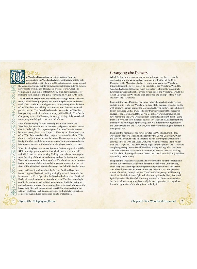 Magpie Games Root The Roleplaying Game Deluxe Set: Core Book and Travelers & Outsiders Expansion - Image 3