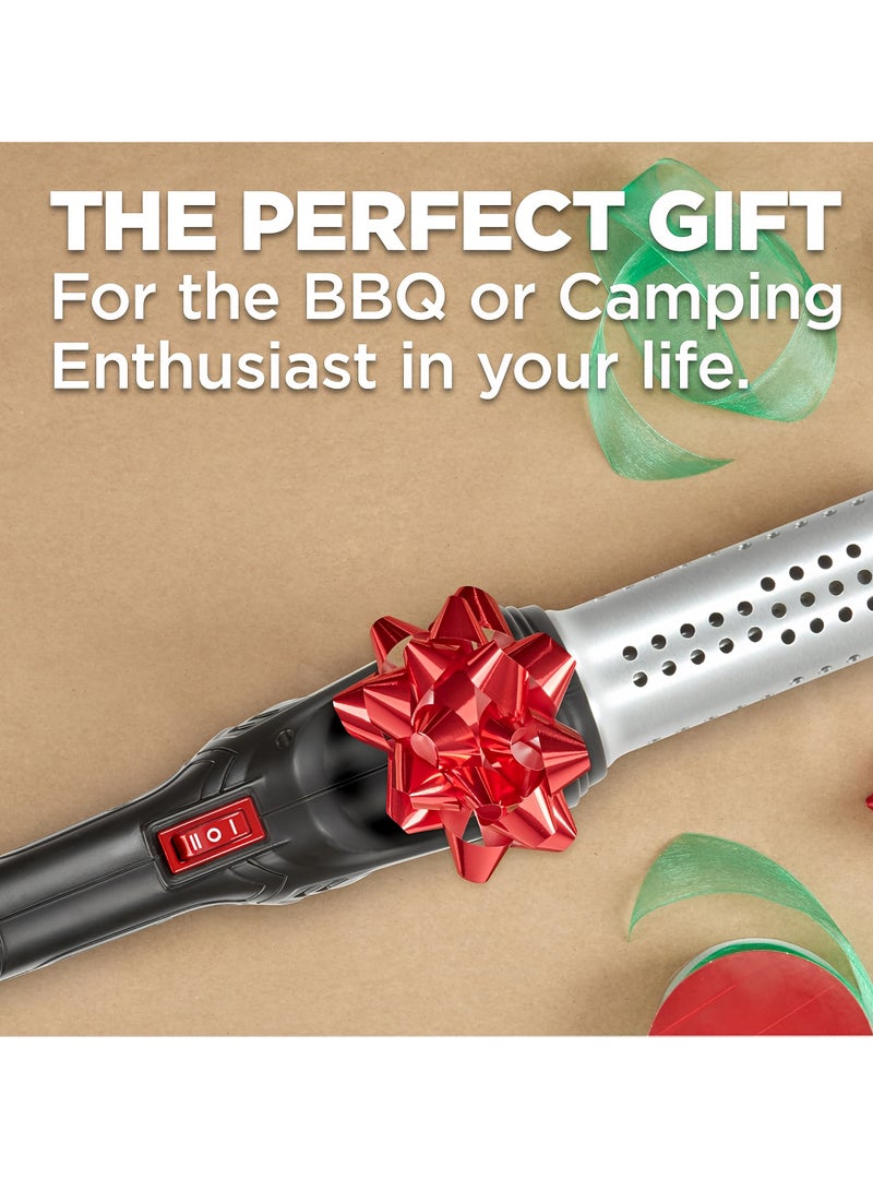 TrustMate Electro-Torch Charcoal Starter, Electric BBQ Lighter with Dual Switch & Hot Air, 2000W Fire Starter for Grill, Fireplace, Fire Pit & Camping – No Chemicals Needed - Image 5