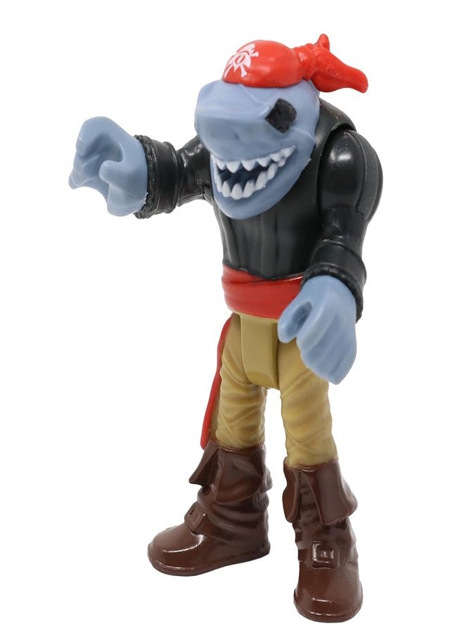 Imaginext Replacement Part for Fisher-Price Pirate-Ship Playset DRY15 and Hammerhead Shark DHH76 - Replacement Poseable Shark Figure - Image 4
