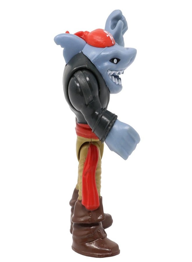 Imaginext Replacement Part for Fisher-Price Pirate-Ship Playset DRY15 and Hammerhead Shark DHH76 - Replacement Poseable Shark Figure - Image 2