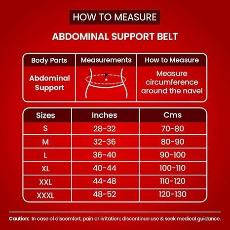 Dr. Ortho Dr.Ortho Abdominal Belt for Women, Post C-Section Surgery, Maternity Waist Support After Delivery, Tummy Reduction, Belly Support Belt Grey (3XL) - Image 3