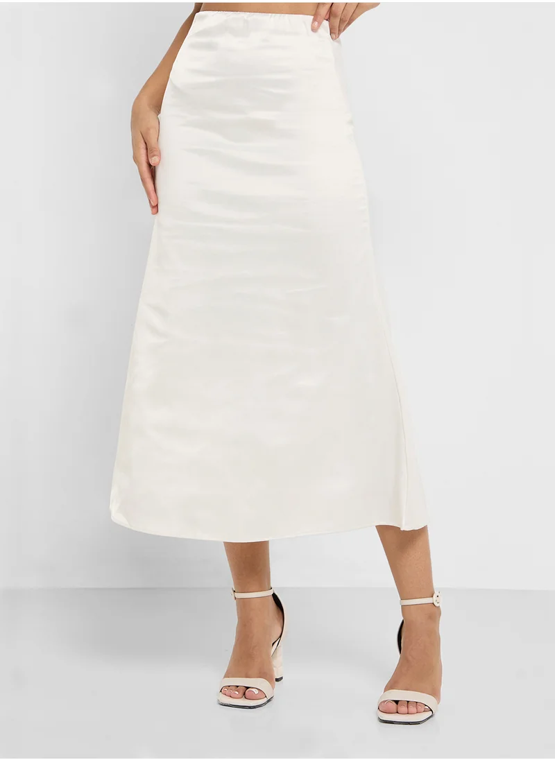 ايلا Satin Skirt