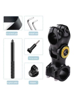 Generic Motorcycle Bicycle Mount Camera Holder Handlebar Bracket Stand Invisible Monopod For Insta360 One X2/x3 Selfie Stick Accessories  - Image 3