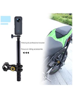 Generic Motorcycle Bicycle Mount Camera Holder Handlebar Bracket Stand Invisible Monopod For Insta360 One X2/x3 Selfie Stick Accessories  - Image 2