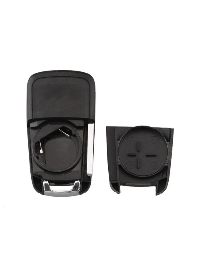 NIBEMINENT Folding Flip Key Shell Case With Uncut Blade For Vauxhall Opel Astra Insignia - Image 2