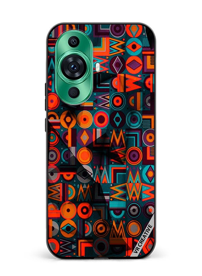 VR CREATIVE Protective Case Cover For Huawei nova 11 Flower Design Multicolour - Image 1
