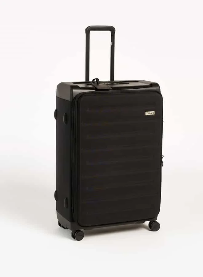وايف Textured Softcase Luggage Trolley Bag with Retractable Handle