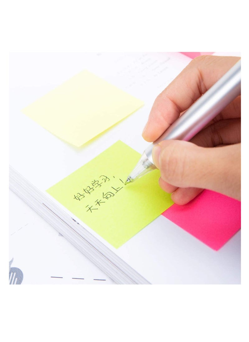 Deli - 4-Pack Multi Colour Sticky Notes 2x2 Inch Size - Image 1