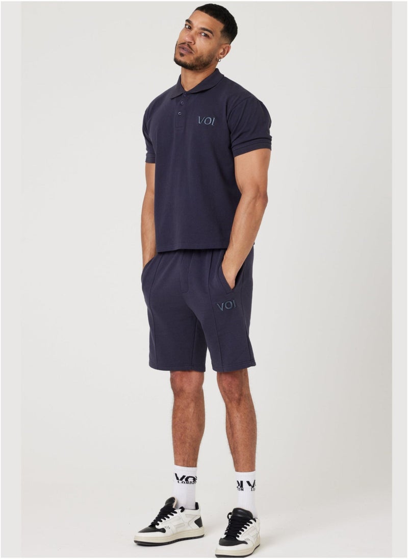 Voi Voi Buxton Street Men’s Polo & Shorts Set  - Image 1