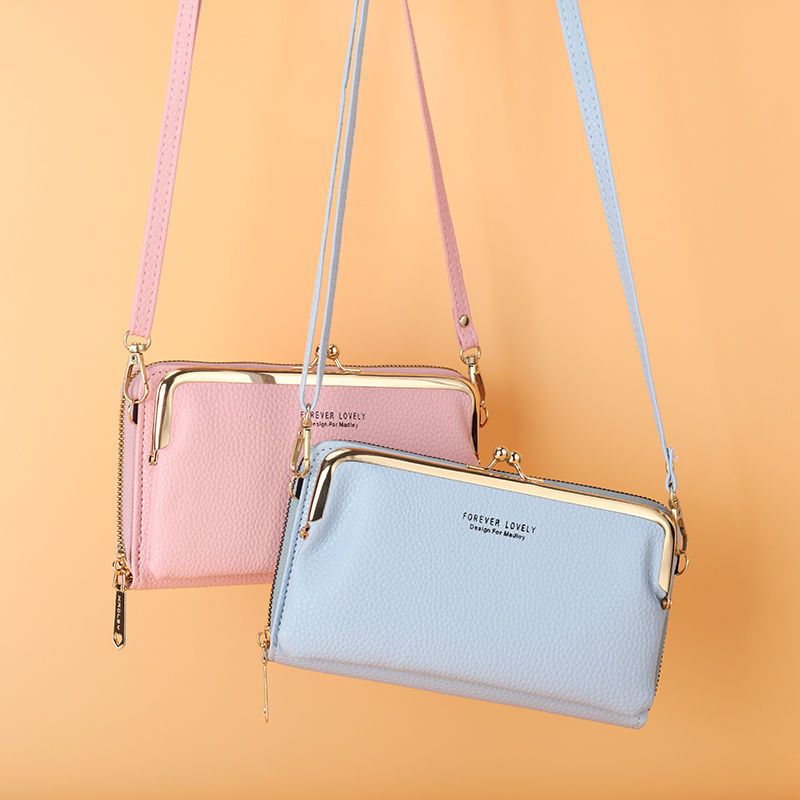 Multifunctional Solid Color PU Leather Wallet, RFID Blocking Design Portable Daily Storage Purse for Cards Cash Coin Business Use - Image 3
