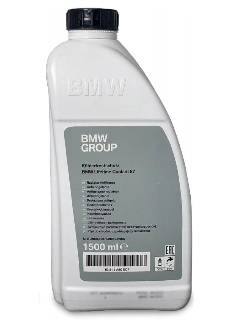 BMW - BMW Radiator Coolant  Anti Freeze (BLUE) - 1.5L - Image 1