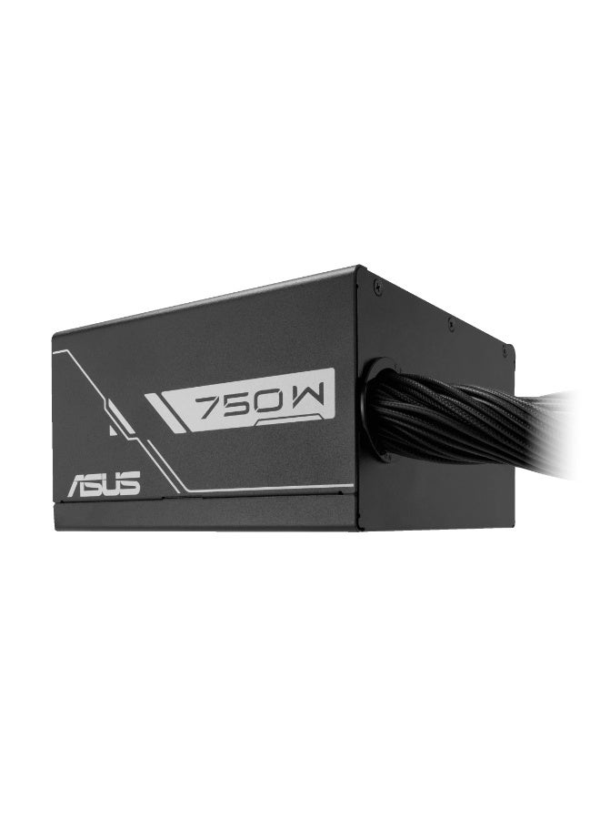 ASUS Prime 750W 80 PLUS Bronze Non-Modular ATX Power Supply, Dual Ball Bearing 135mm Fan, 62.5A Single +12V Rail, 6 SATA, 3 Molex, 3 PCIe, 2 CPU EPS, Heavy-Duty Protections, Black | 90YE00Y0-B0NA00 - Image 3