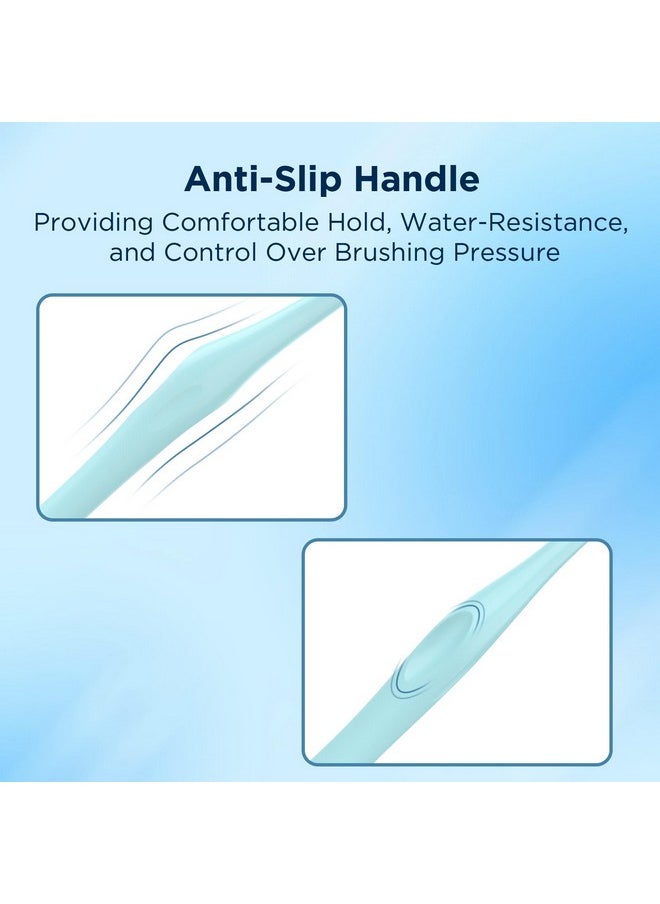 Fremouth Fremouth End Tuft Toothbrush with Covers, Small Head for Hard-to-Reach Areas, Orthodontic Toothbrush for Braces, Soft Bristles for Adults, Individually Wrapped, 6-Pack  - Image 5