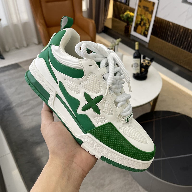 Lvagn Women''s Thick-Soled Slip-On Sneakers Comfortable Casual Versatile Sports Shoes Men''s Basketball Trendy Shoes - Image 1